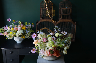 Stone Garden Table Centerpiece – Bridal Shop Collection