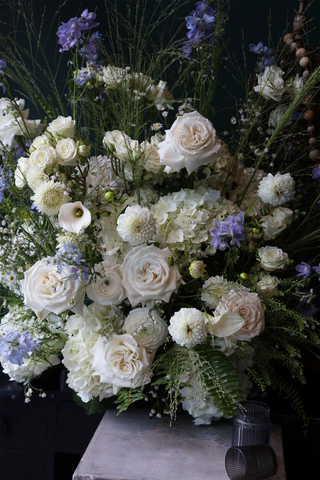 Cloud Garden Pedestal Arrangement