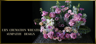 Urn Cremation Wreath Sympathy Design