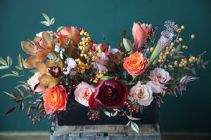 Golden Harvest Orchid Ensemble (Thanksgiving Special -$10)